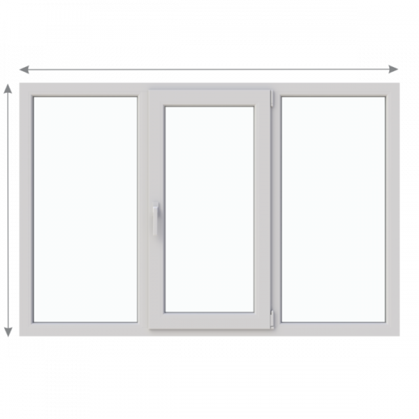 Fereastră living personalizata, Veka Softline 76 MD, 24/44 mm, Maco/Roto
